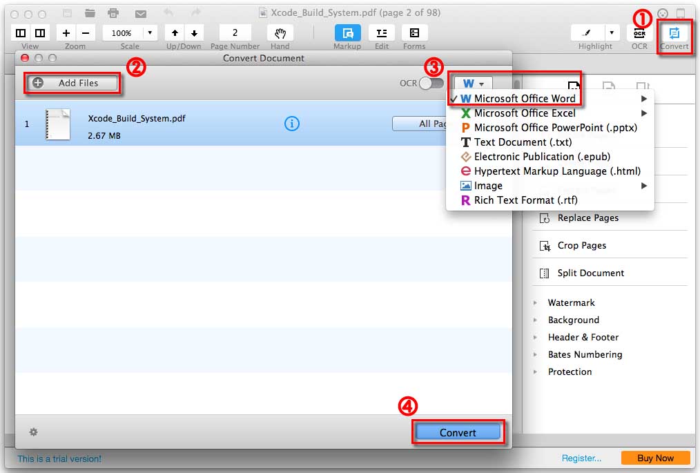 Free Download Software To Convert Pdf To Word For Editing For Mac Os X
