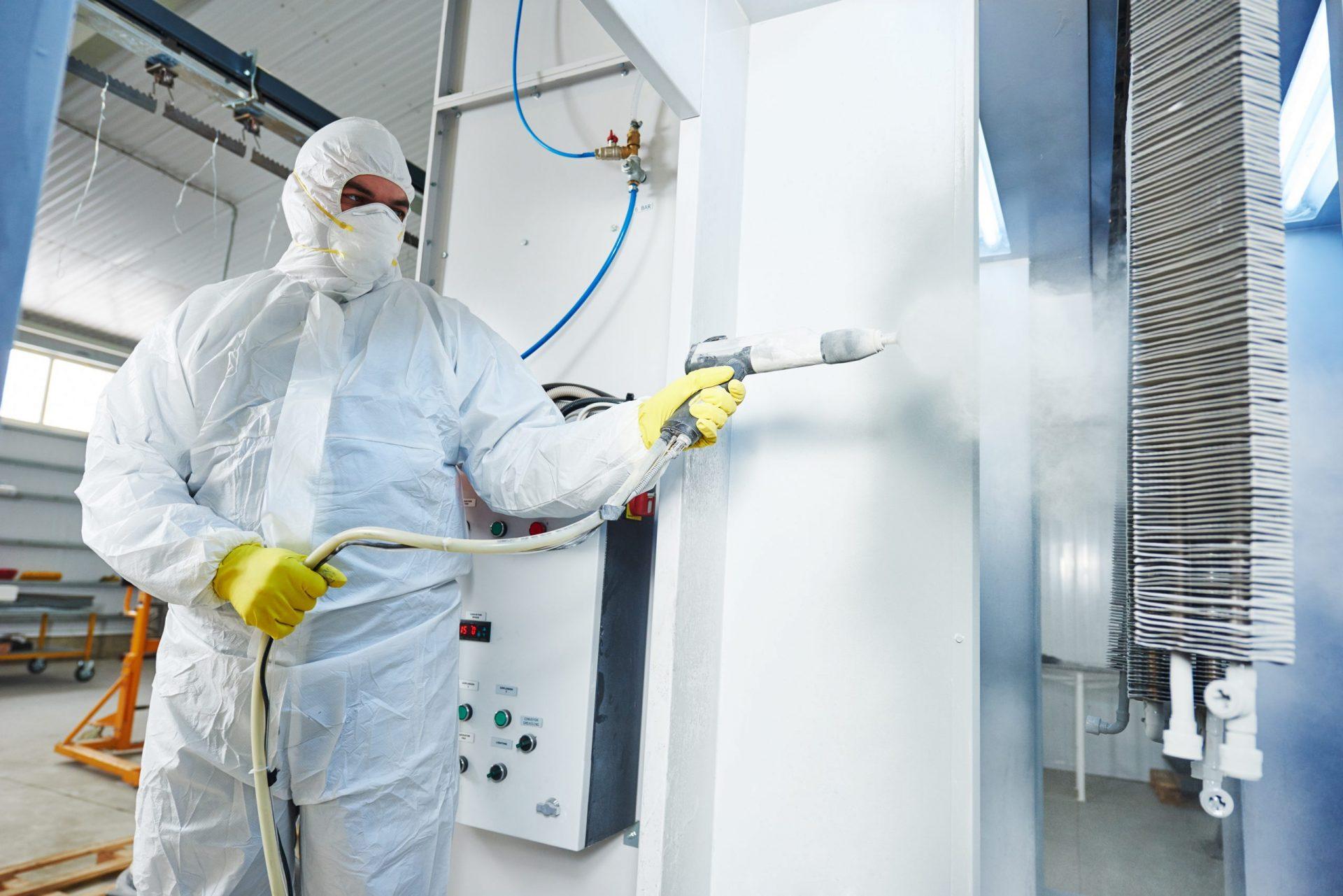 Industrial Painting: Advanced Coating Technology for robust metal protection.